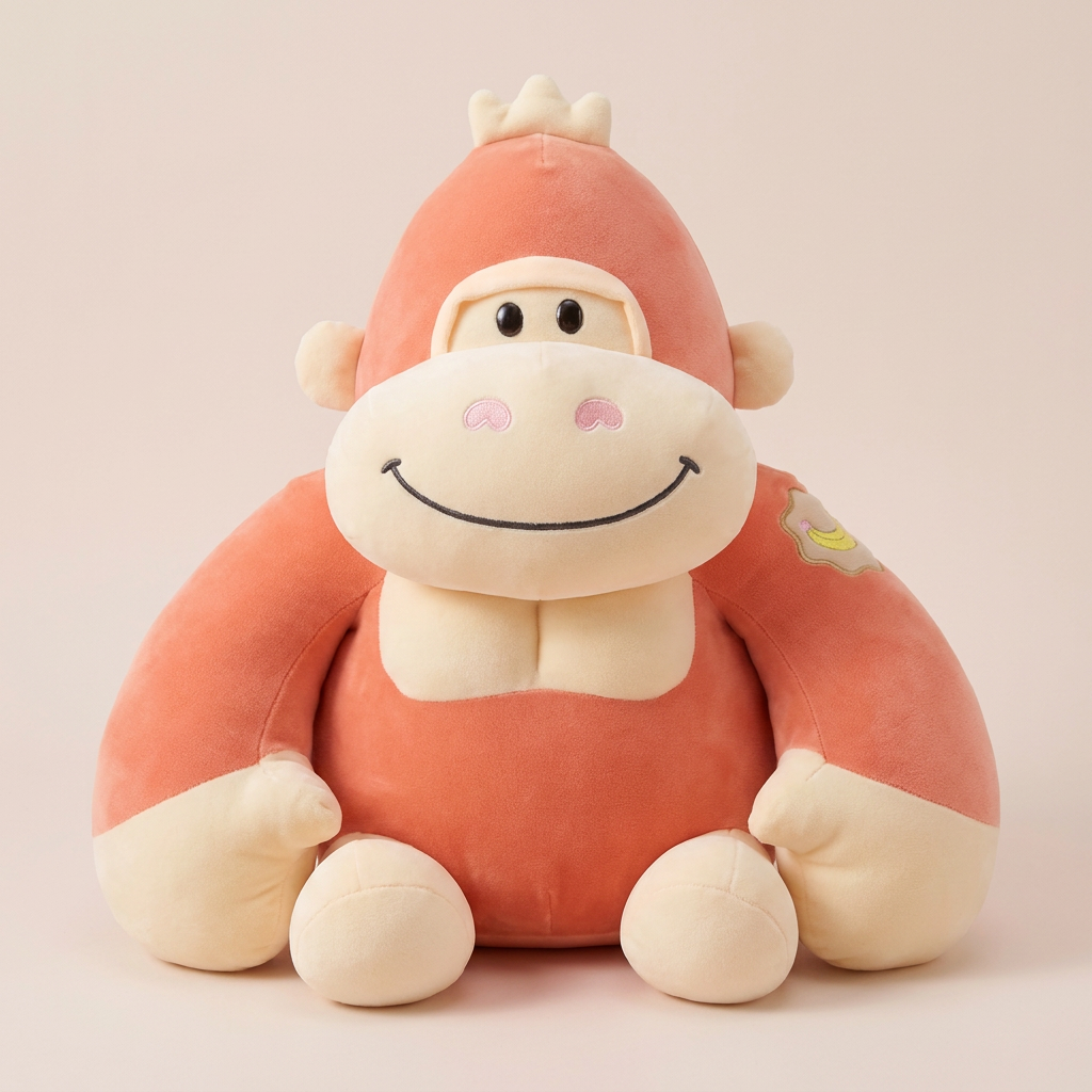 우당탕탕 킹콩 인형, 01.핑크, 38cm