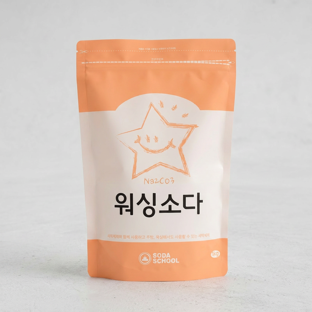 워싱소다, 1kg, 5개