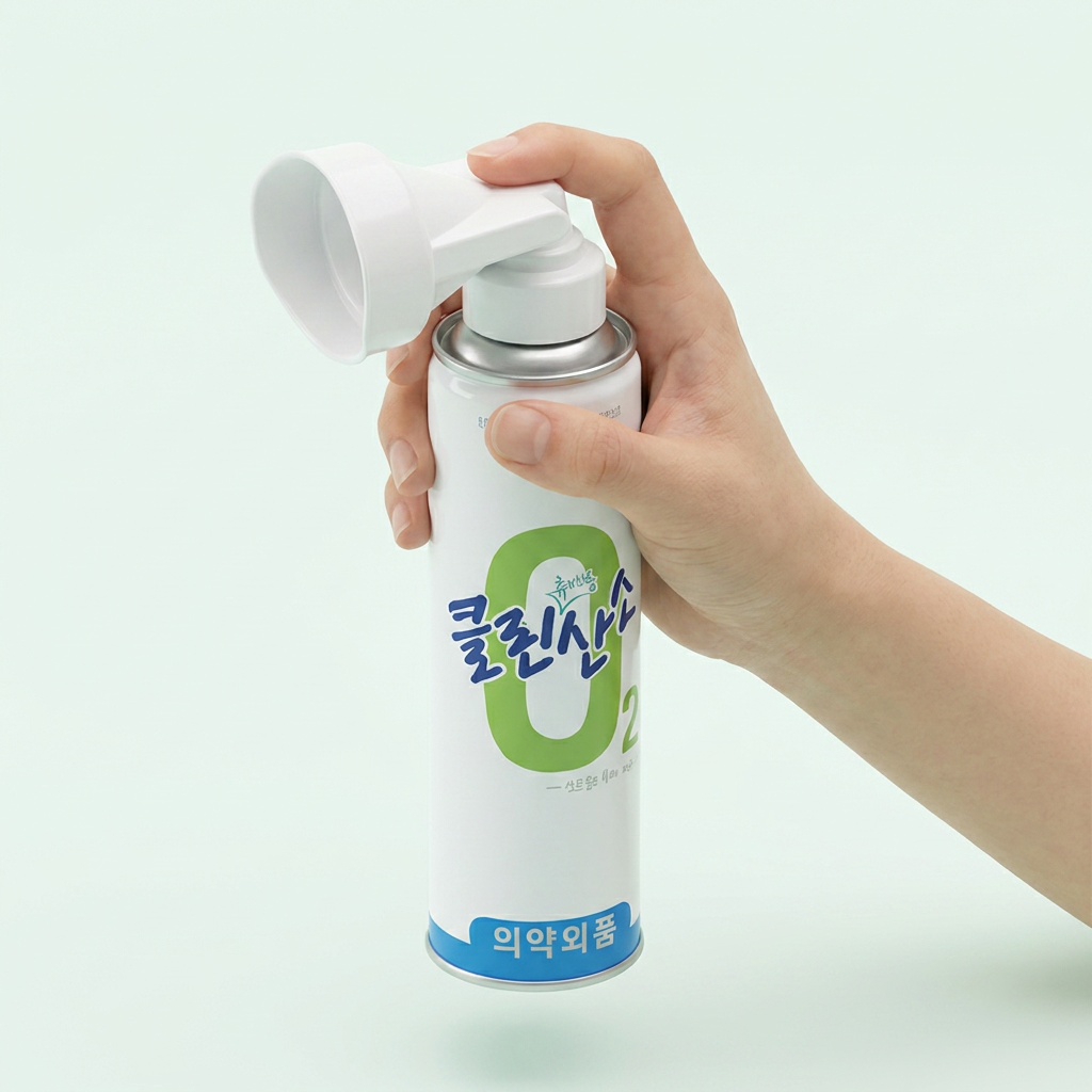성원나노텍 클린산소 휴대용 산소캔, 816ml