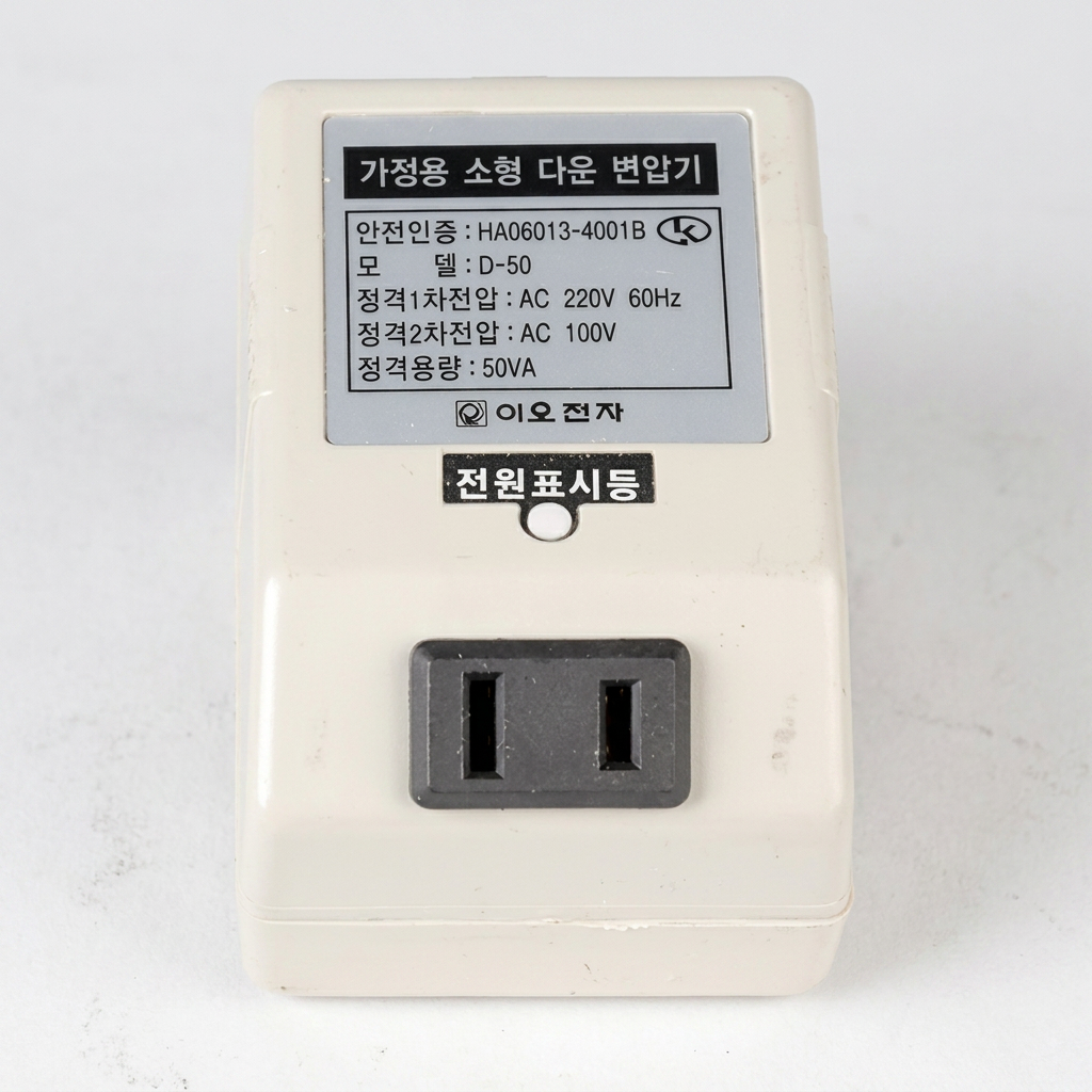 이오전자 게임기 전용 소형 다운 변압기, EO D-50, 50VA, 110볼트변압기, 1개