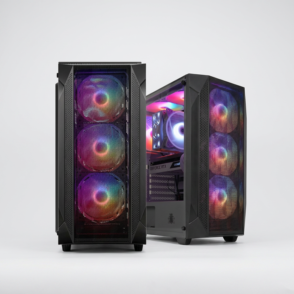 한컴 게이밍 조립 컴퓨터 인텔 i5 9400F RTX 2060 6GB, 블랙, 240GB, 16GB, WIN11 Home