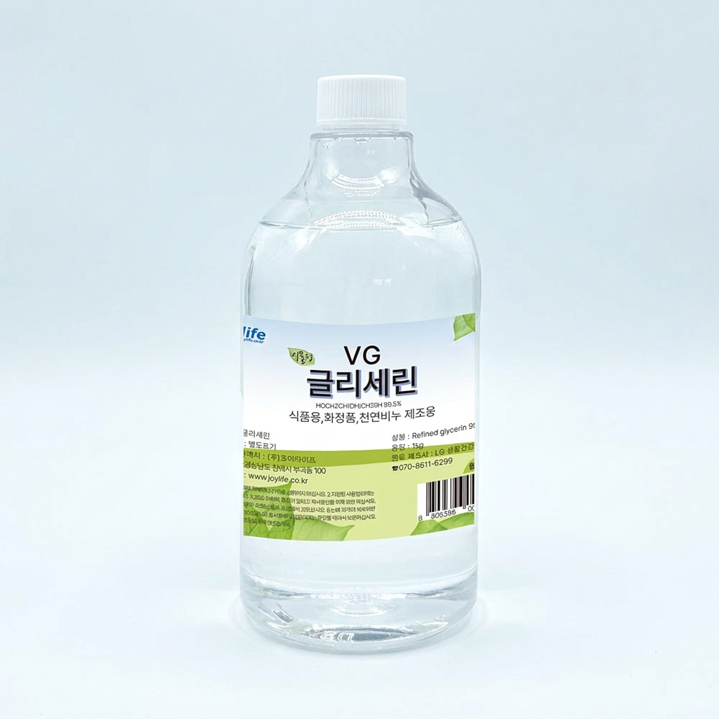 조이라이프 식물성 글리세린 VG, 무색, 무향, 1kg, 2개