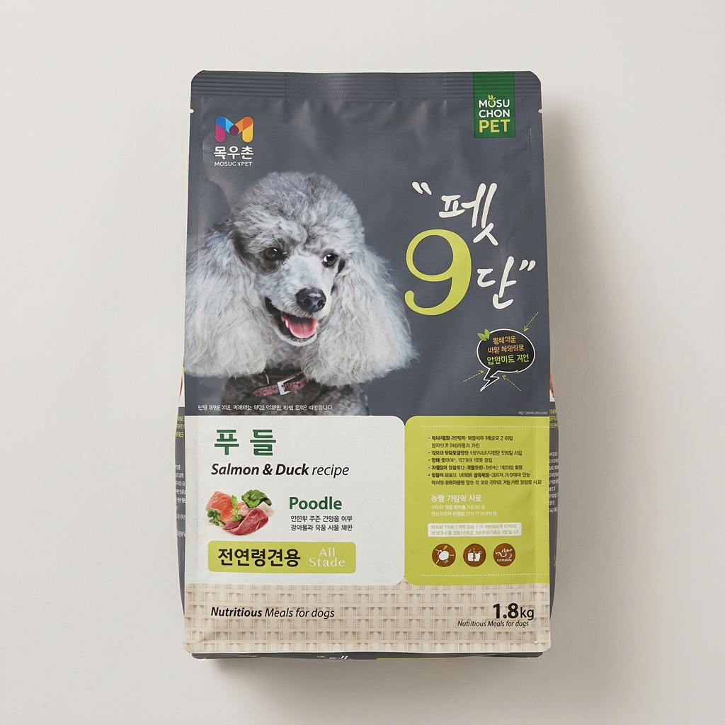 목우촌 펫9단 푸들사료, 푸들, 1.8kg, 1개
