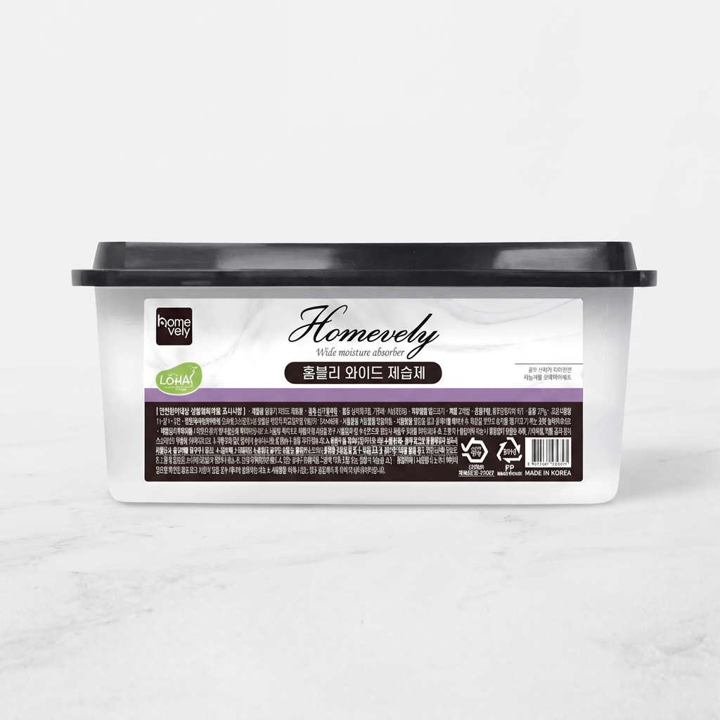 홈블리 대용량 와이드 제습제, 570ml, 24개, 1개