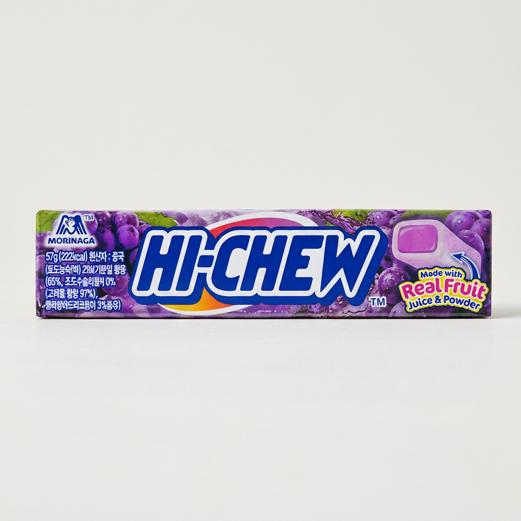 모리나가 하이츄 포도맛, 57g, 12개