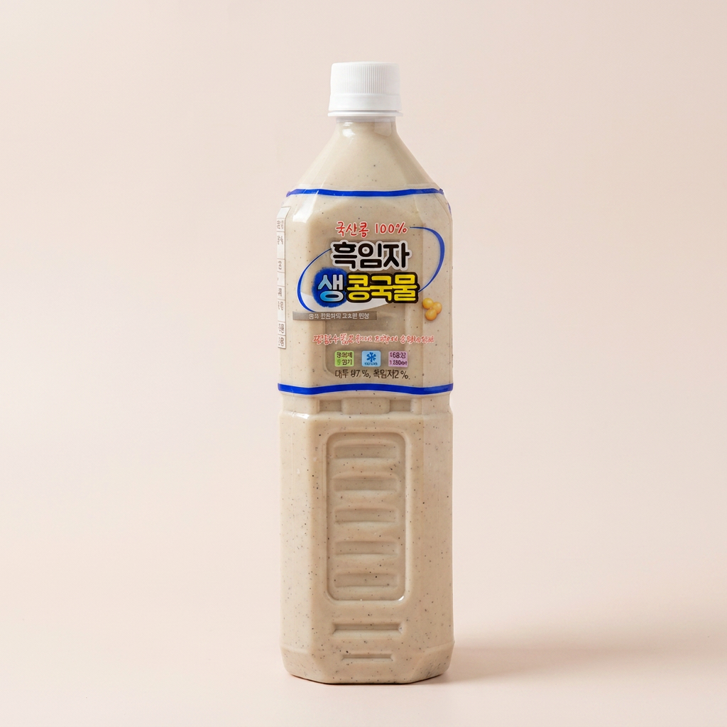 국내산 흑임자 콩국물, 1L, 2개