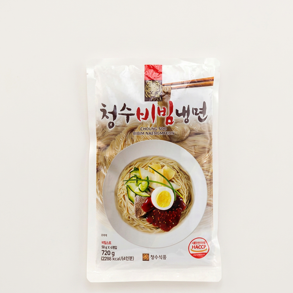 청수식품 청수비빔냉면, 4인분, 720g, 1개