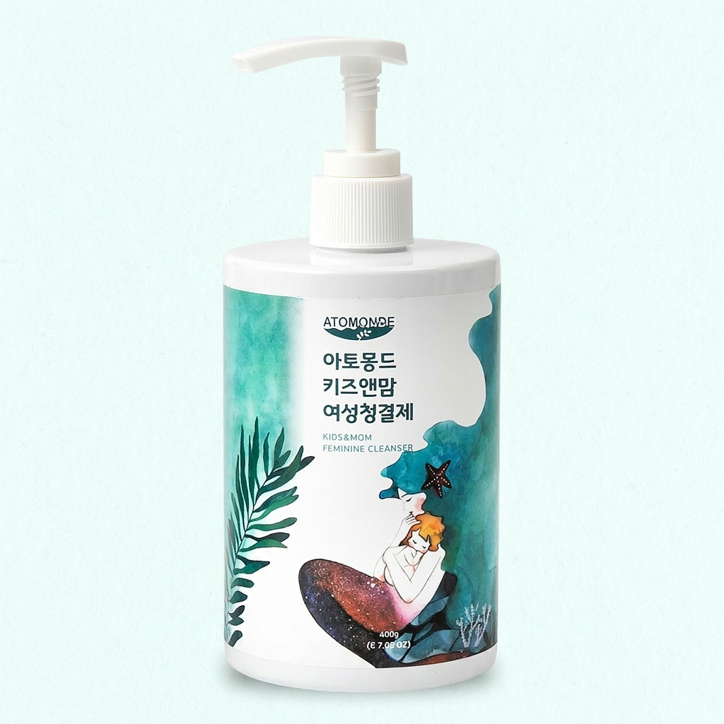 아토몽드 키즈앤맘 여성청결제, 400g, 1개