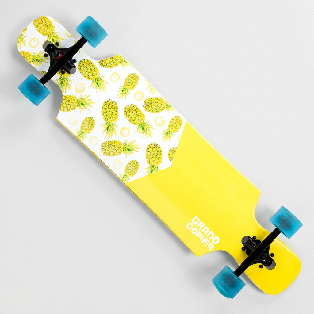 그랜드고퍼 롱보드, 39인치, Pineapple, 990x240x90mm, 1개