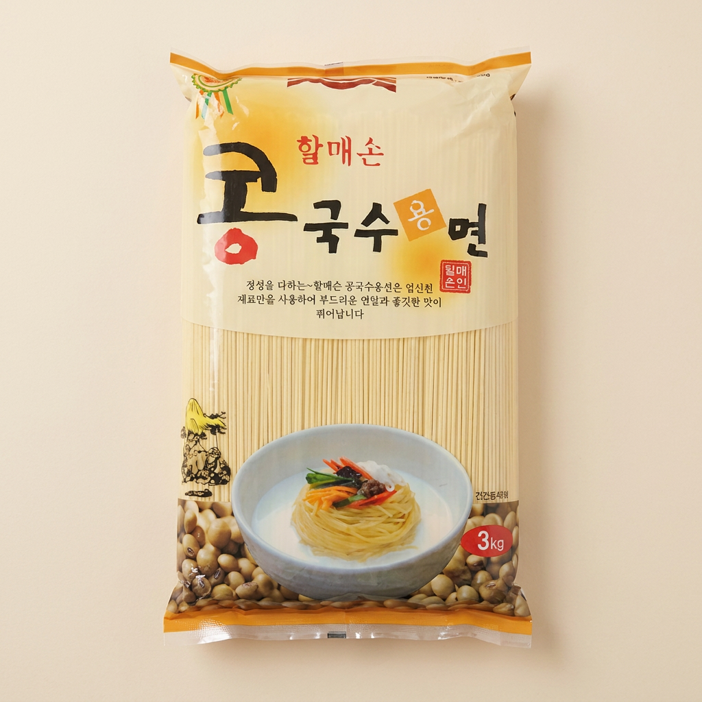 할매손 콩국수용면, 3kg, 1개