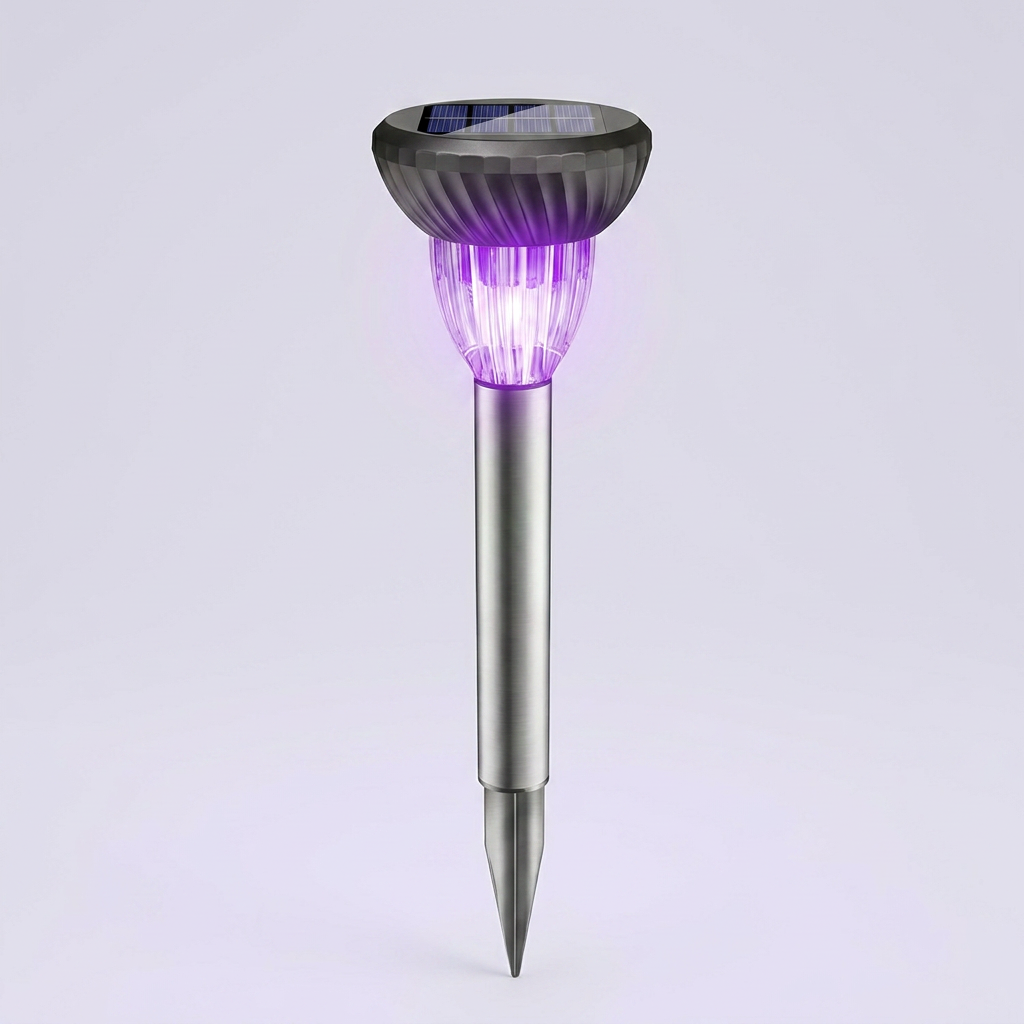 볼리 태양광 RGB 조명 쥐퇴치기 뱀 고양이 퇴치 초음파 정원등 마당, 2개