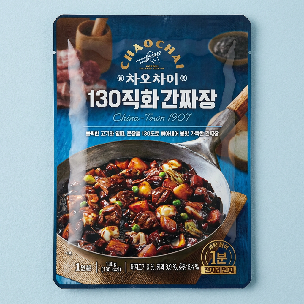 차오차이 130직화 간짜장, 180g, 10개