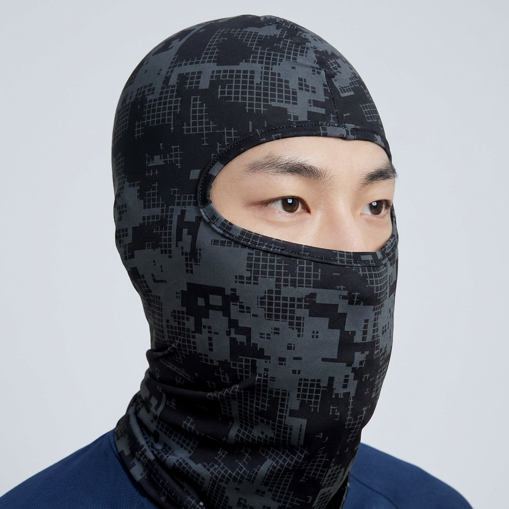 쿨 스킨 바라클라바, 블랙, 1개