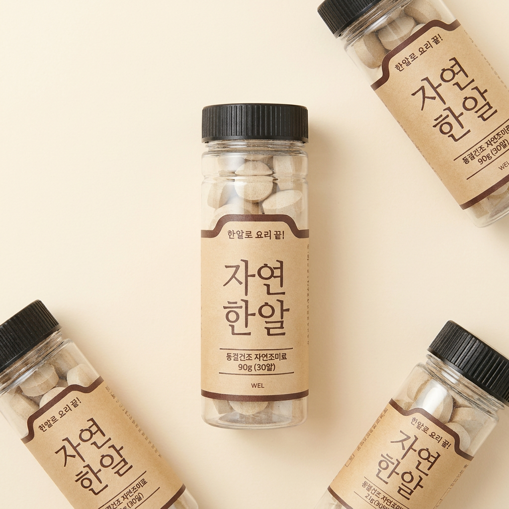 코인육수 자연한알, 201g, 1개