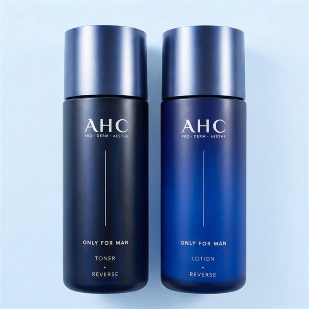AHC 온리포맨 2종세트, 블루, 토너 150ml + 로션 150ml