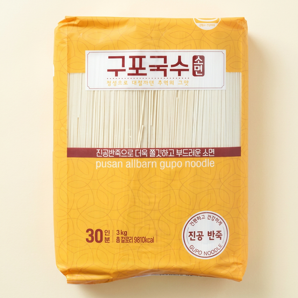 구포국수 소면, 3kg, 1개