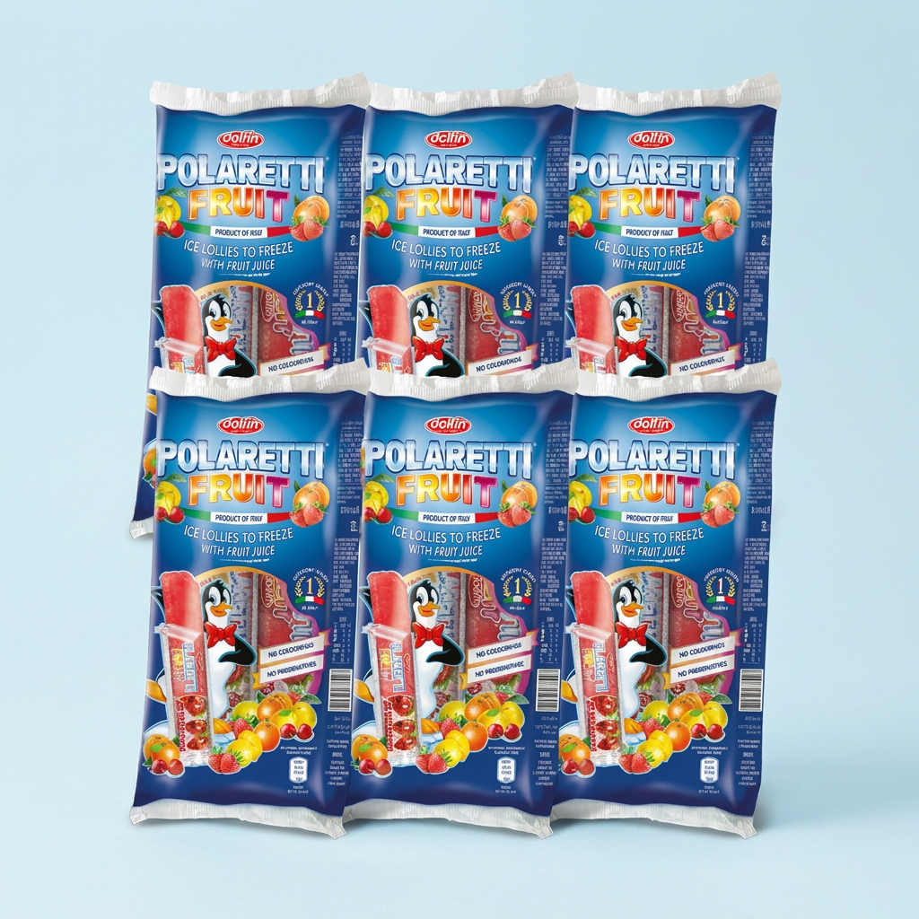 돌핀 폴라레티, 후르츠, 400ml, 6팩