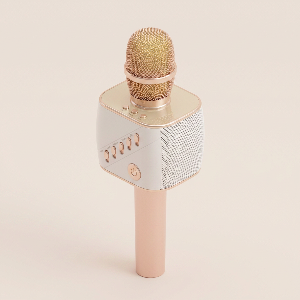Coms 휴대용 블루투스 무선 노래방 마이크, HT342, 1개