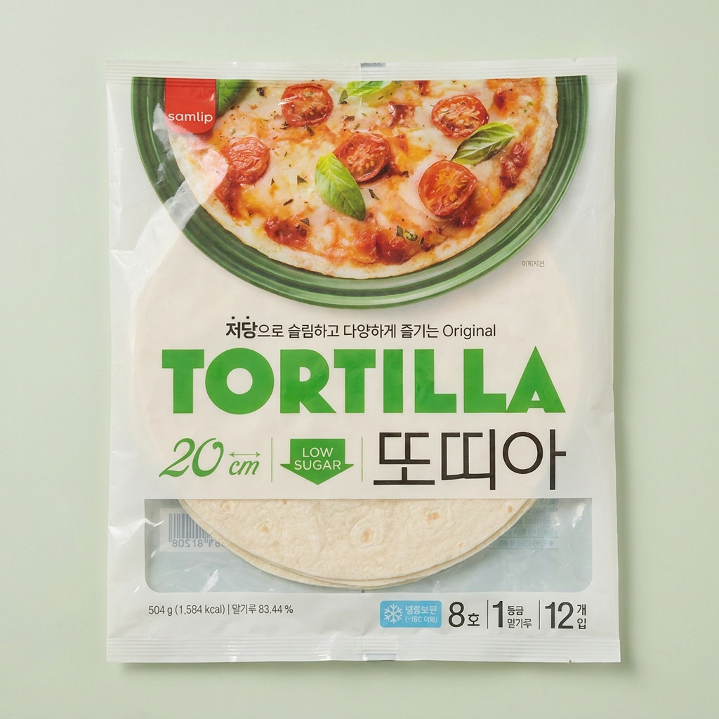 SPC삼립 밀또띠아 8호, 540g, 3개