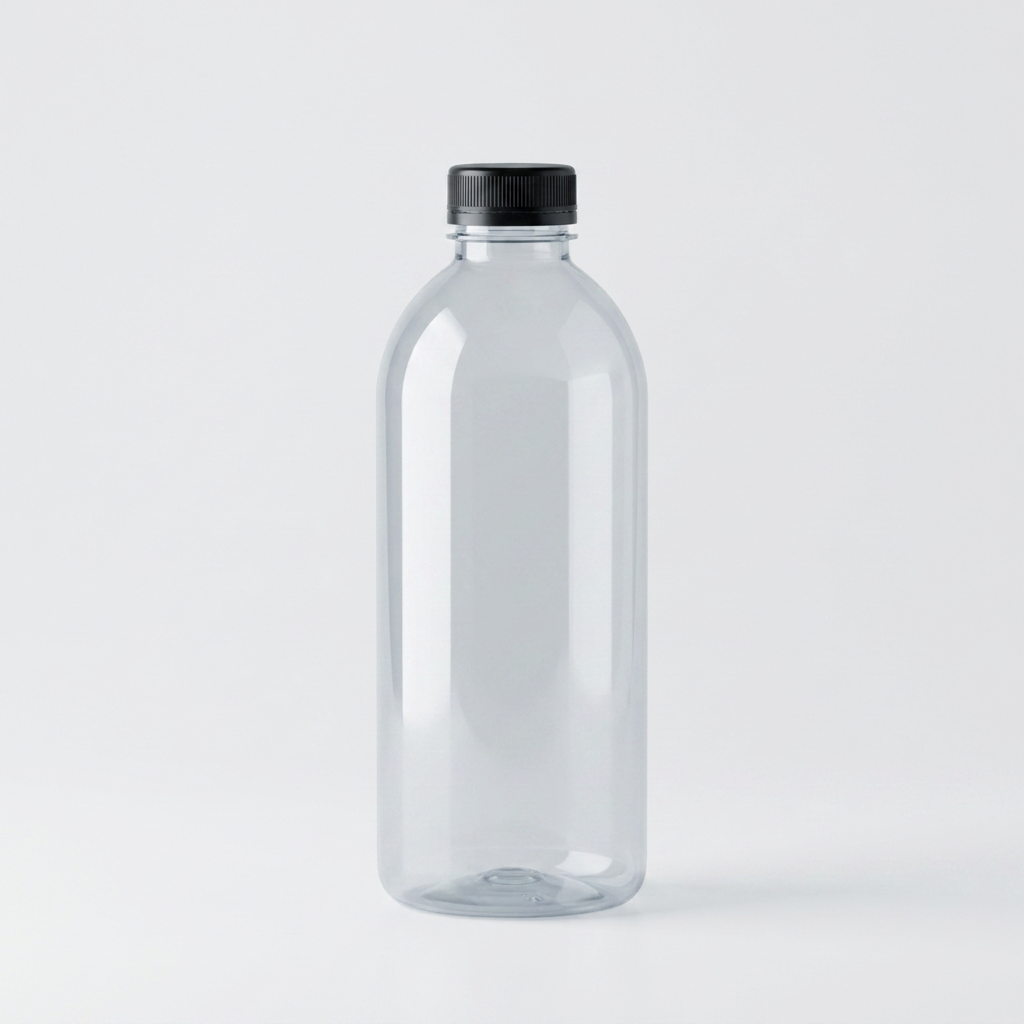 원형 페트 공병, 블랙캡, 1L, 20개