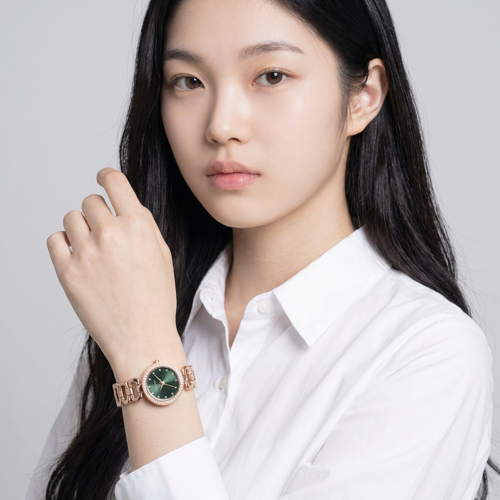 여성시계 여자시계 손목시계 메탈시계 PR-5023P, 블랙