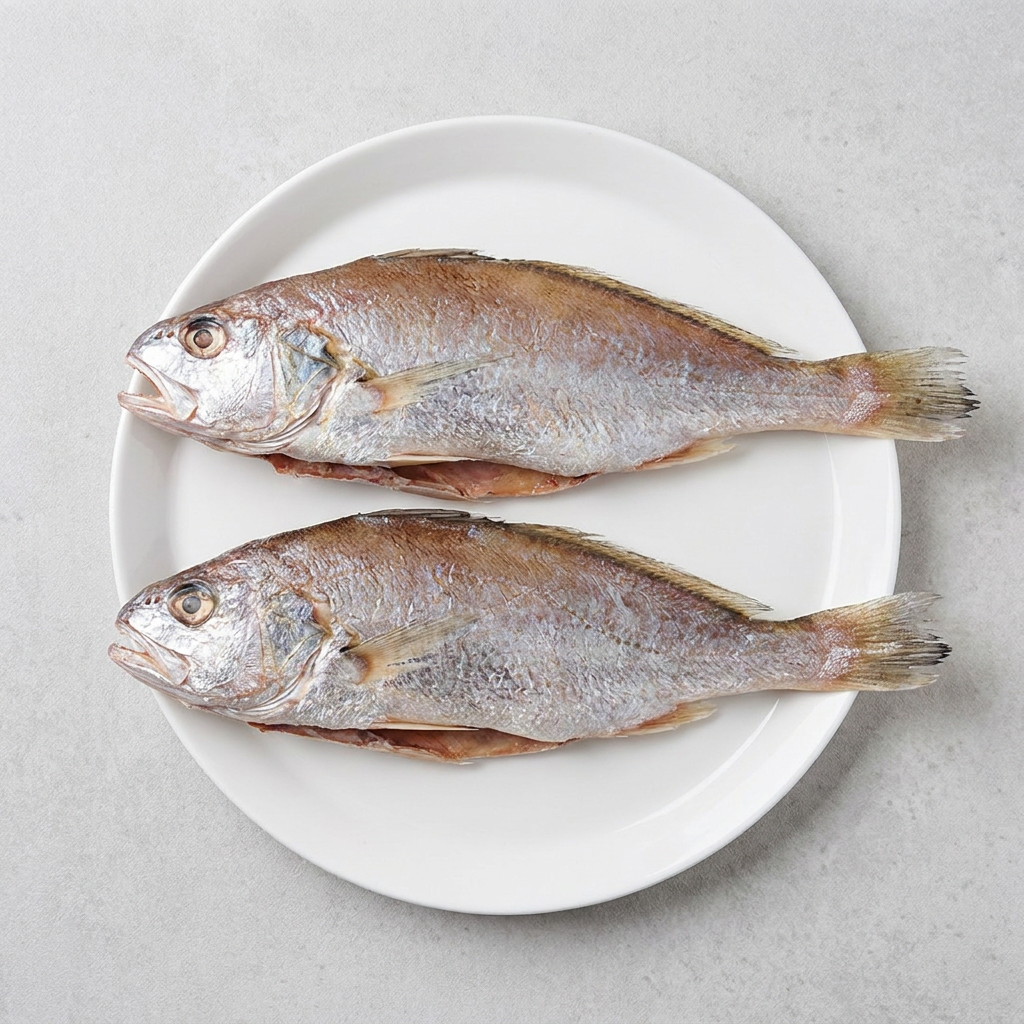 통영 반건조 손질 백조기, 특대, 160-199g, 4미, 1개