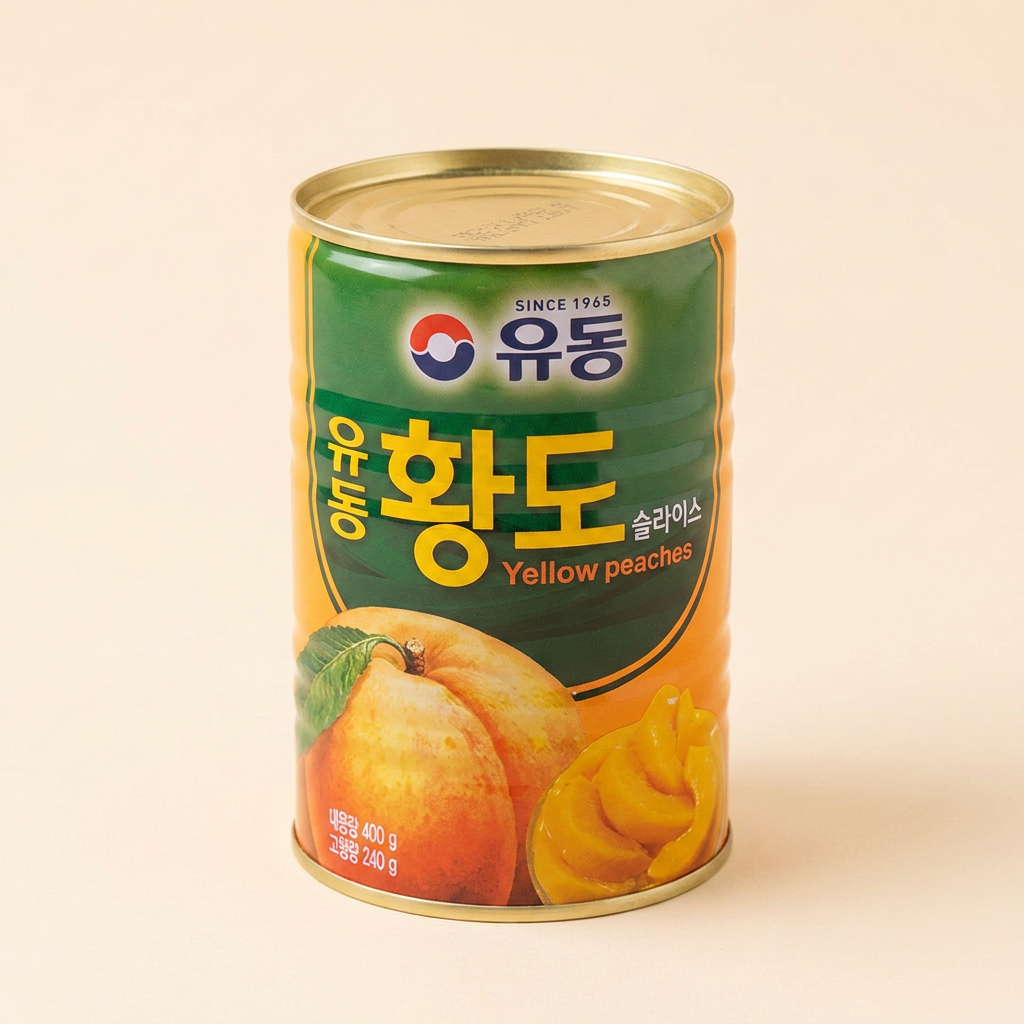 유동 황도 슬라이스, 400g, 10개