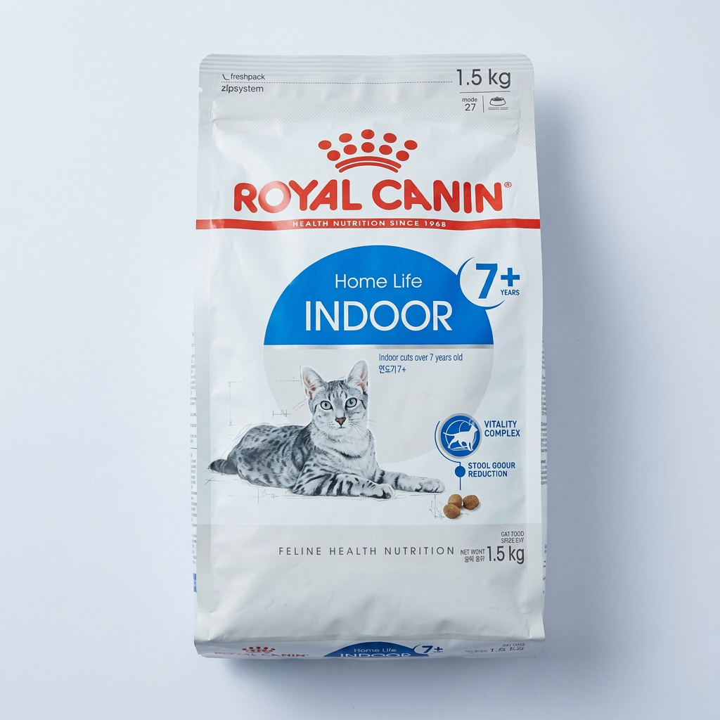 로얄캐닌 캣 인도어 7+, 닭, 1.5kg, 1개
