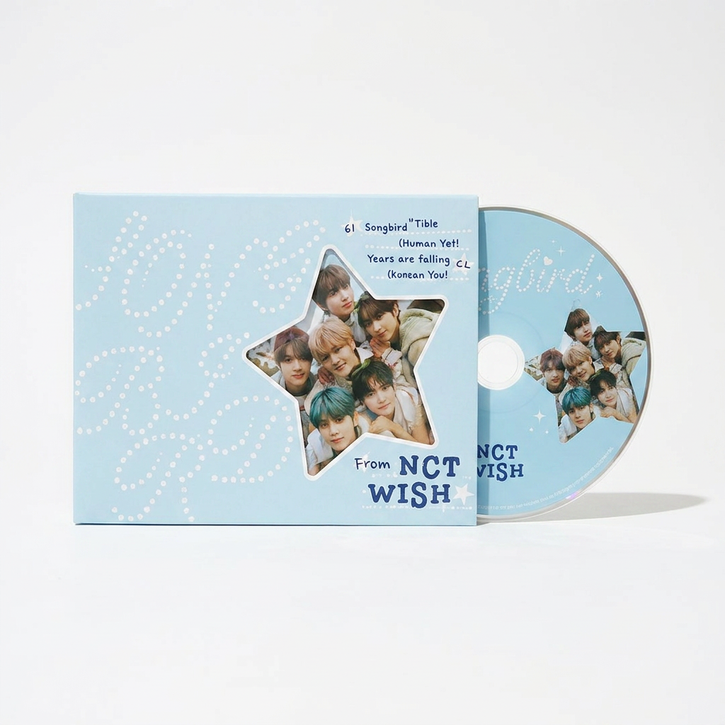 NCT WISH 엔시티 위시 싱글 송버드 레터버전, 디스크 1개