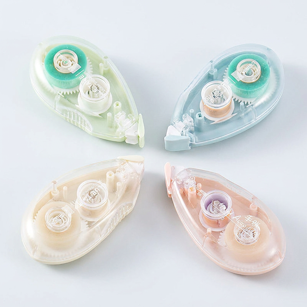 수정 양면테이프 CP-6828, 그린, 6m, 8mm, 1개