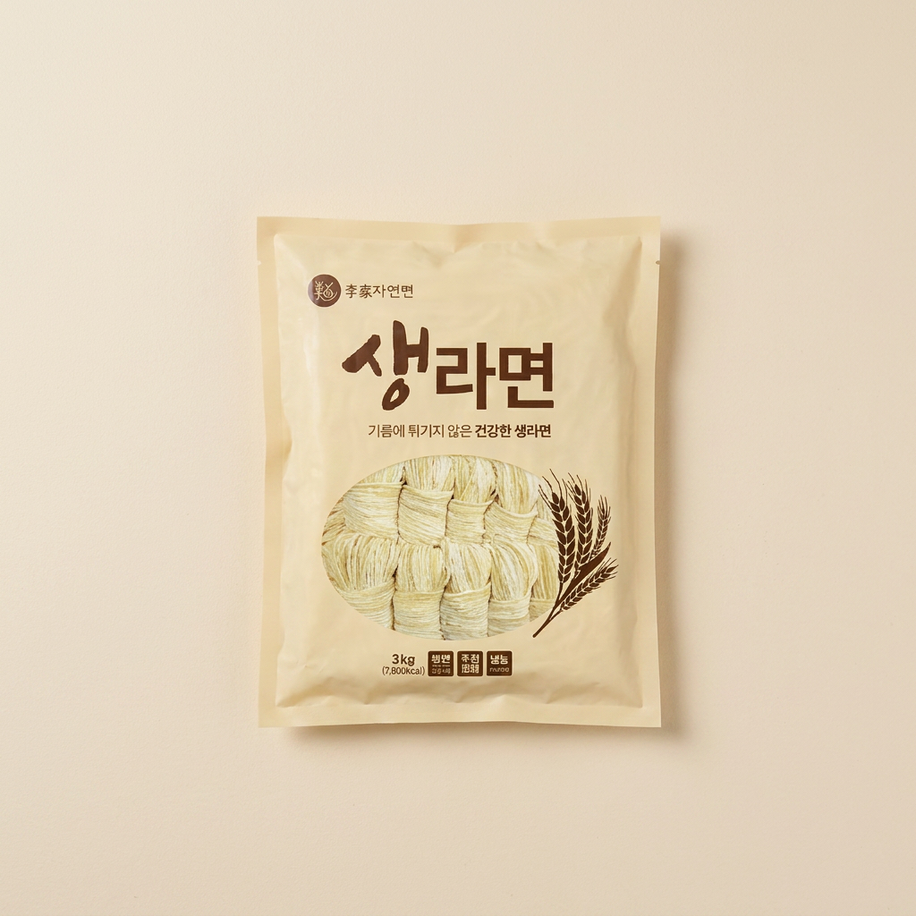 이가자연면 일본식 생라면, 150g, 40인분, 1개