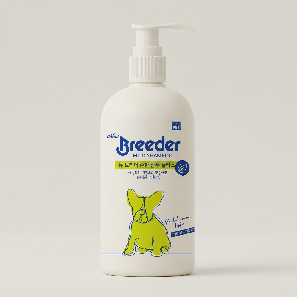 뉴 브리더 순한 샴푸, 500ml, 1개