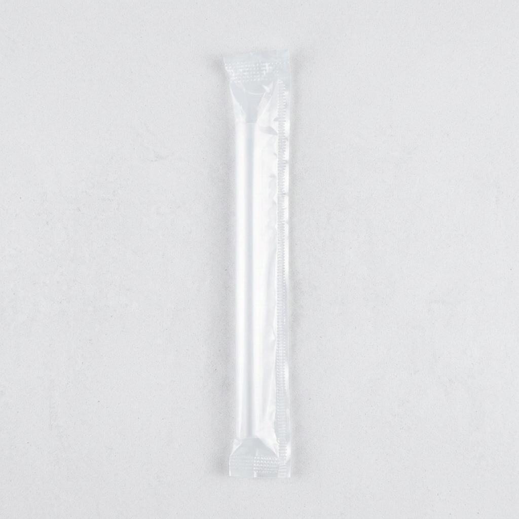 뉴잉 개별포장 긴빨대, 28cm, 100개입, 1세트