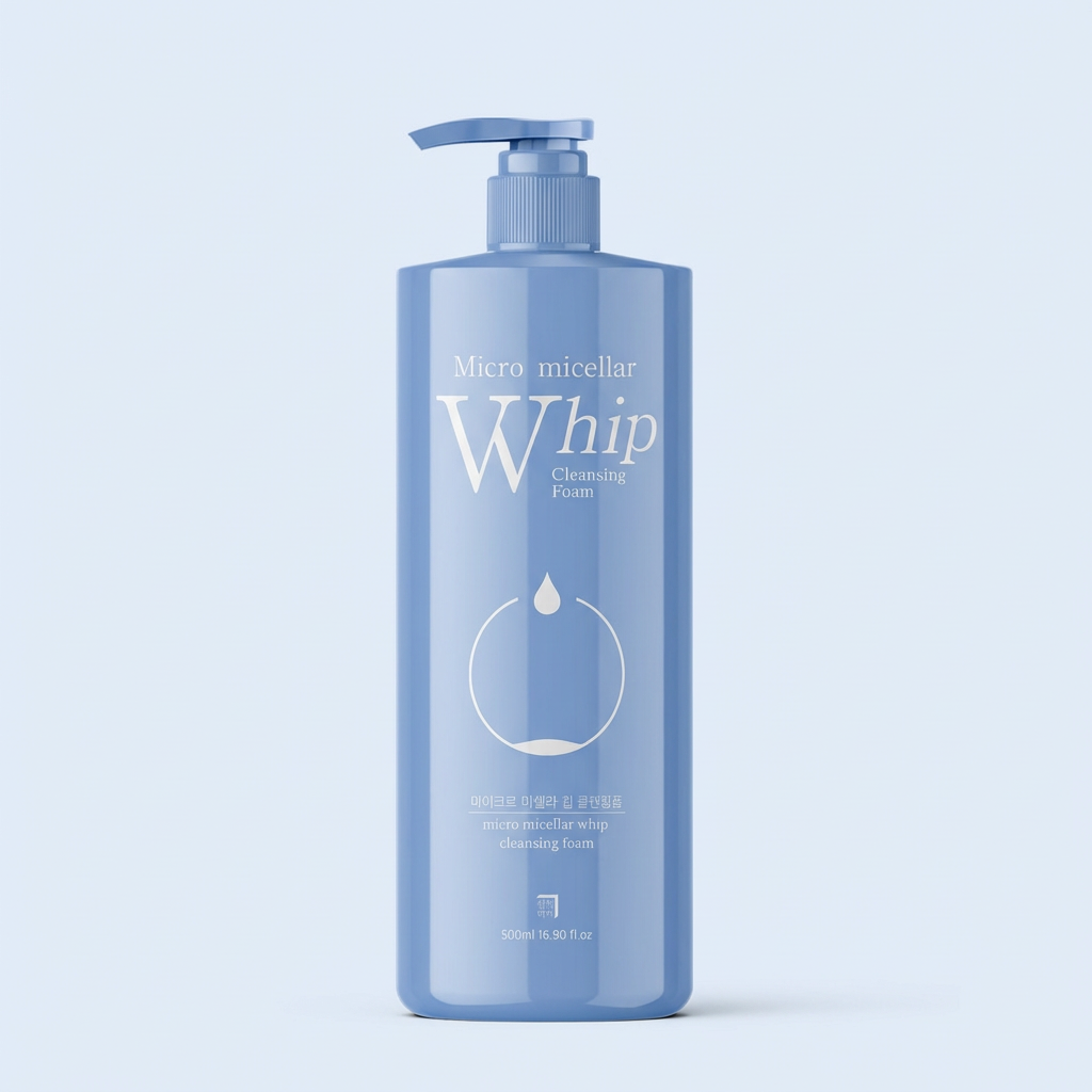 살림백서 미셀라 마이크로 휩 클렌징폼, 500ml, 4개