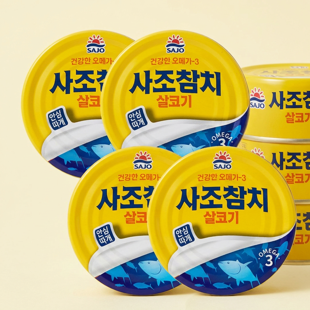 사조 살코기참치, 85g, 4개
