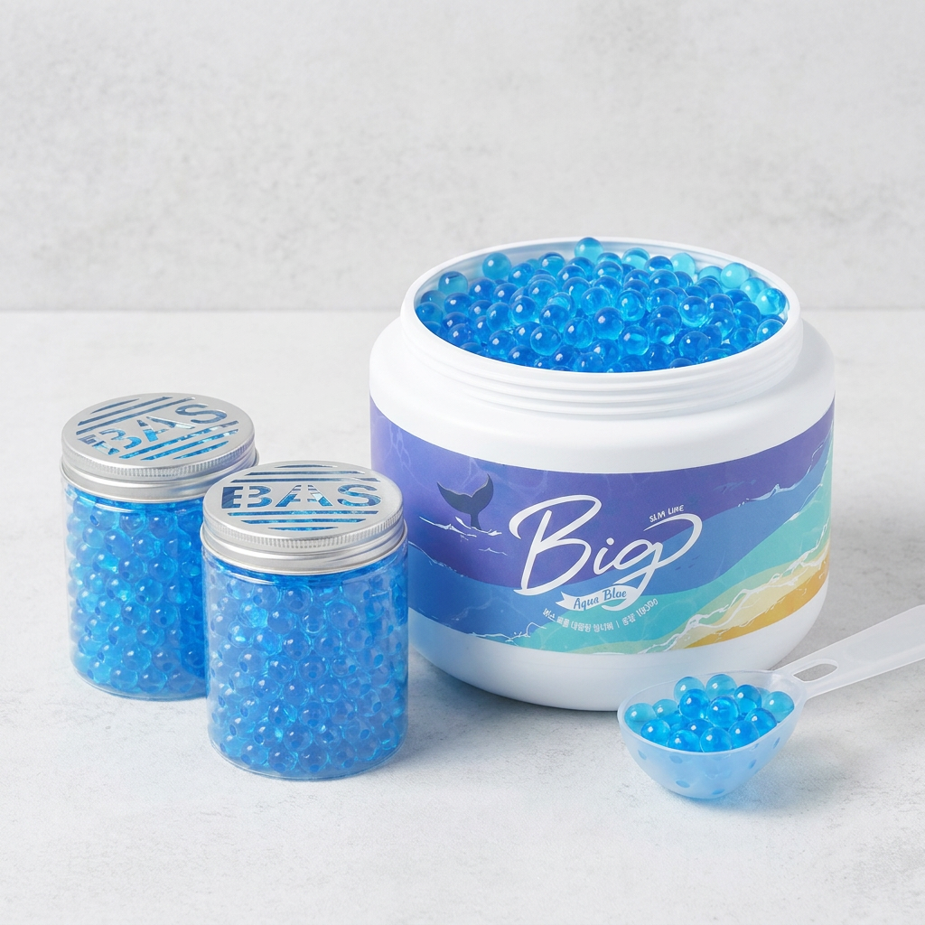 BAS 특대형 탈취제, 아쿠아블루향, 소분용기 2개+스푼 1개 증정, 1000g, 1개