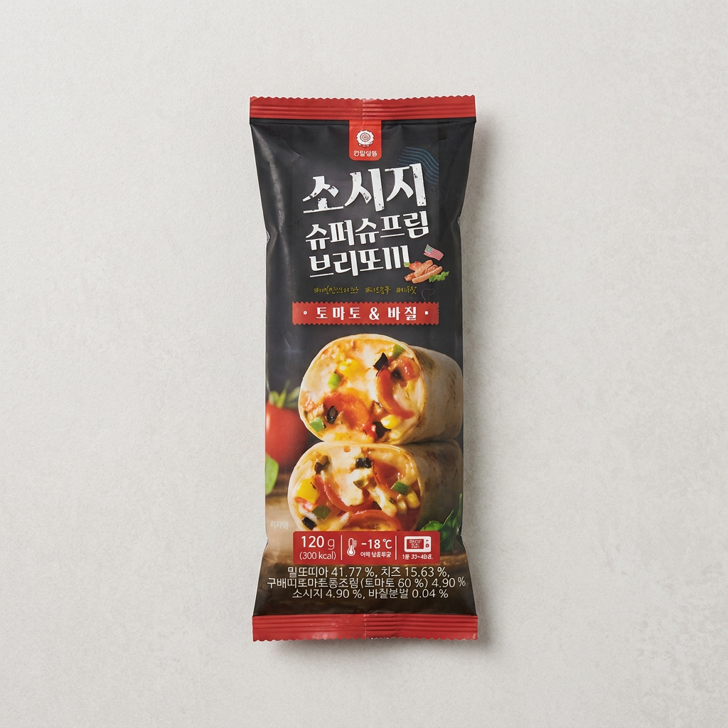 천일식품 브리또, 비프 120g 2개 + 치킨 120g 2개 + 소시지 120g 2개, 6개