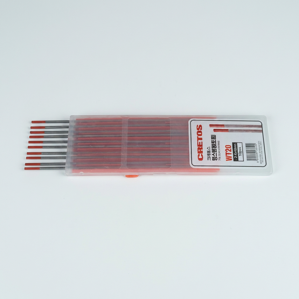 크레토스 텅스텐봉 WT20토륨타입 2.4x150mm, 10개입, 1개
