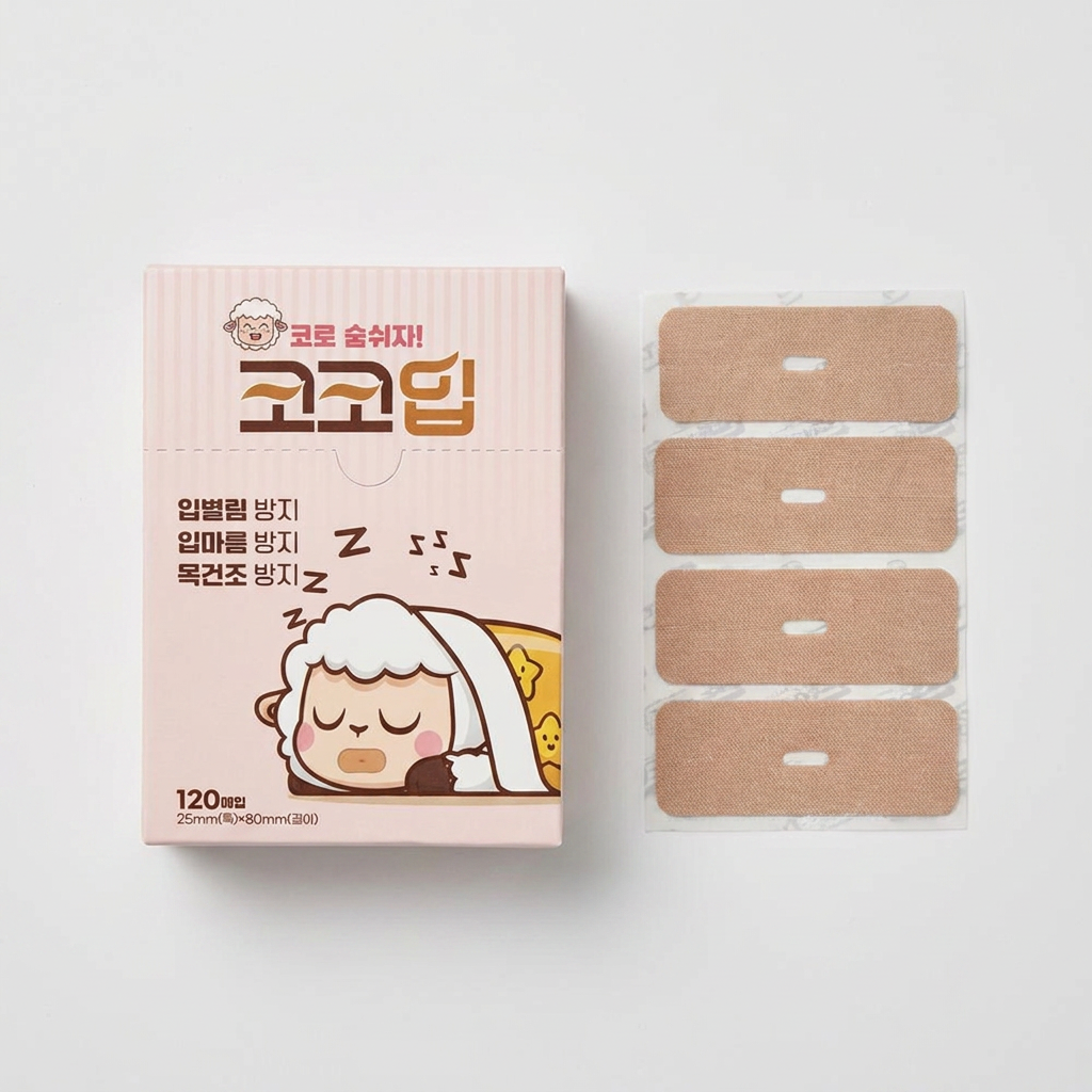 코코입 입벌림방지 테이프, 개방형, 120매, 1개