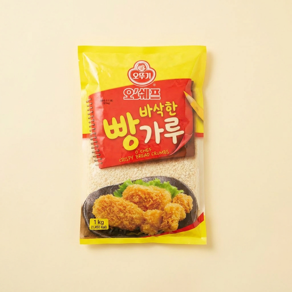 오뚜기 오쉐프 바삭한 빵가루, 1kg, 1개