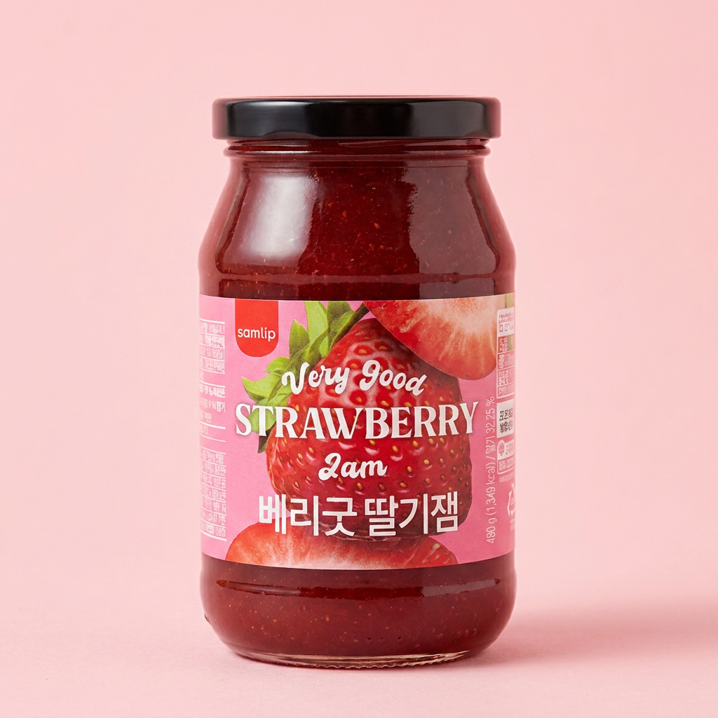삼립 베리굿 딸기잼, 480g, 2개