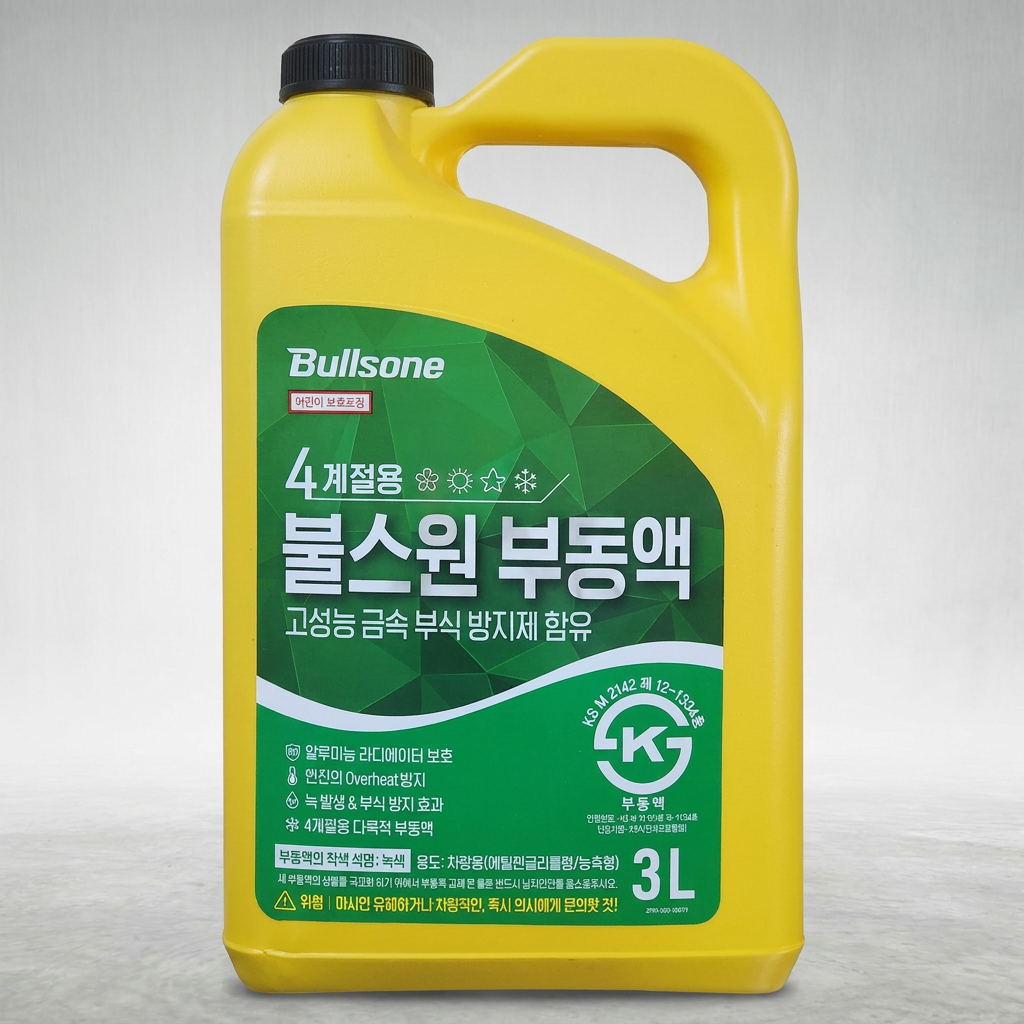 불스원 고성능 부식 방지제 부동액, 3L, 1개