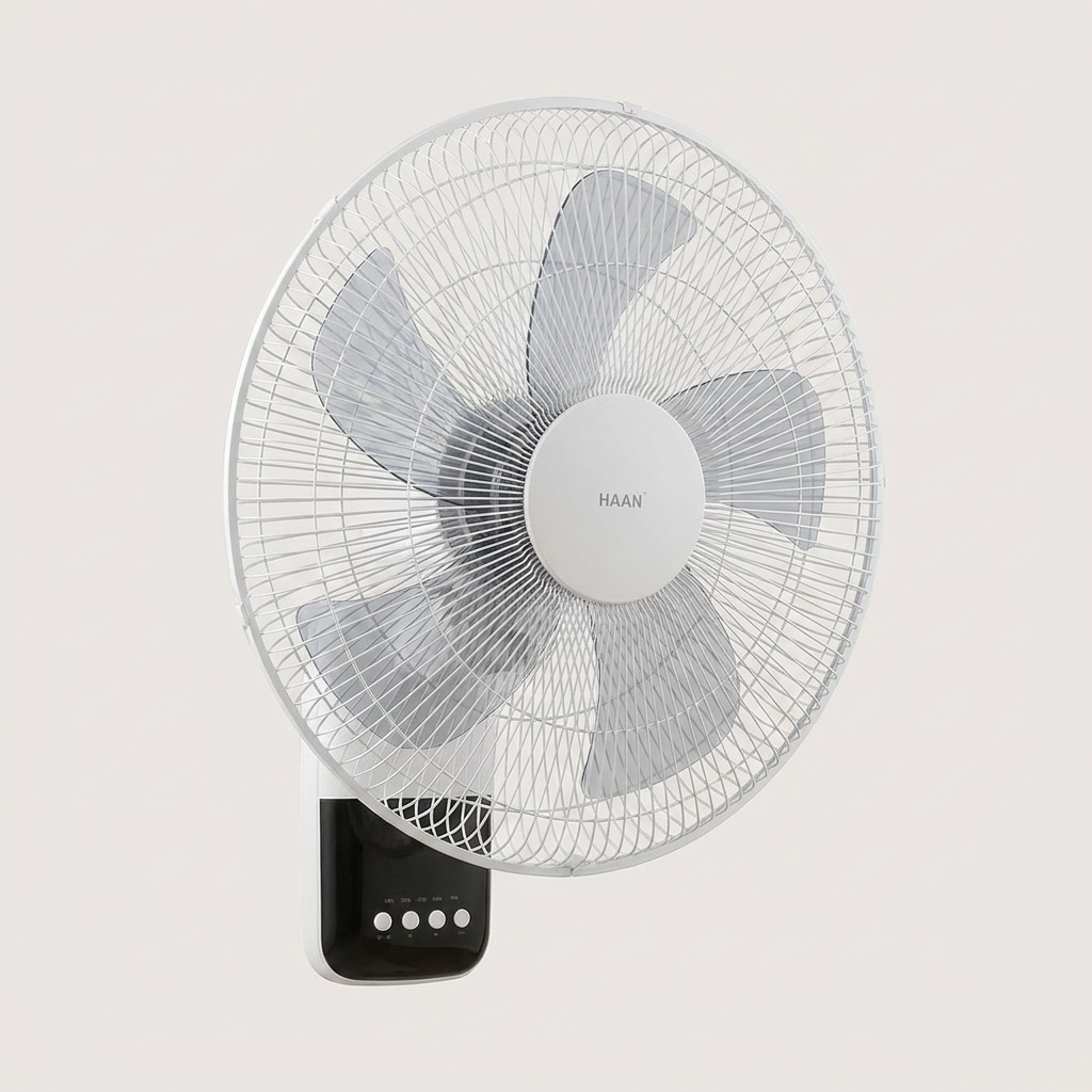 한경희 벽걸이 선풍기, HA-WF500A, 50cm, 5엽날개, 리모컨, 타이머, 1개