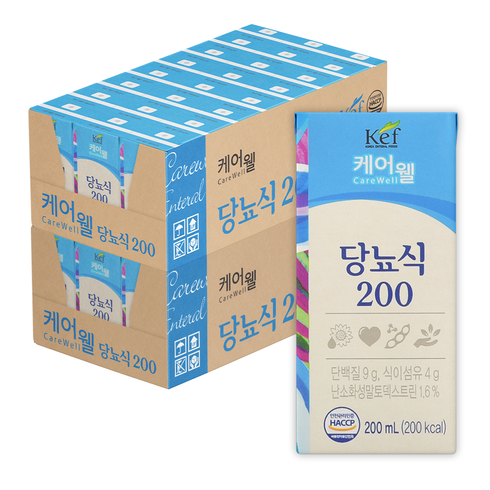 케어웰 당뇨식 200, 200ml, 24개, 2박스 상품 이미지 1