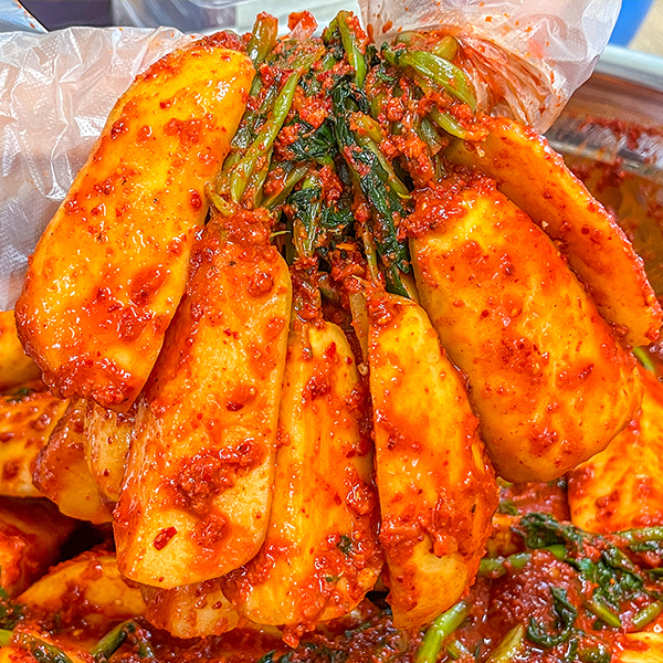 여수 돌산 알타리 김치 총각김치, 2kg, 1개