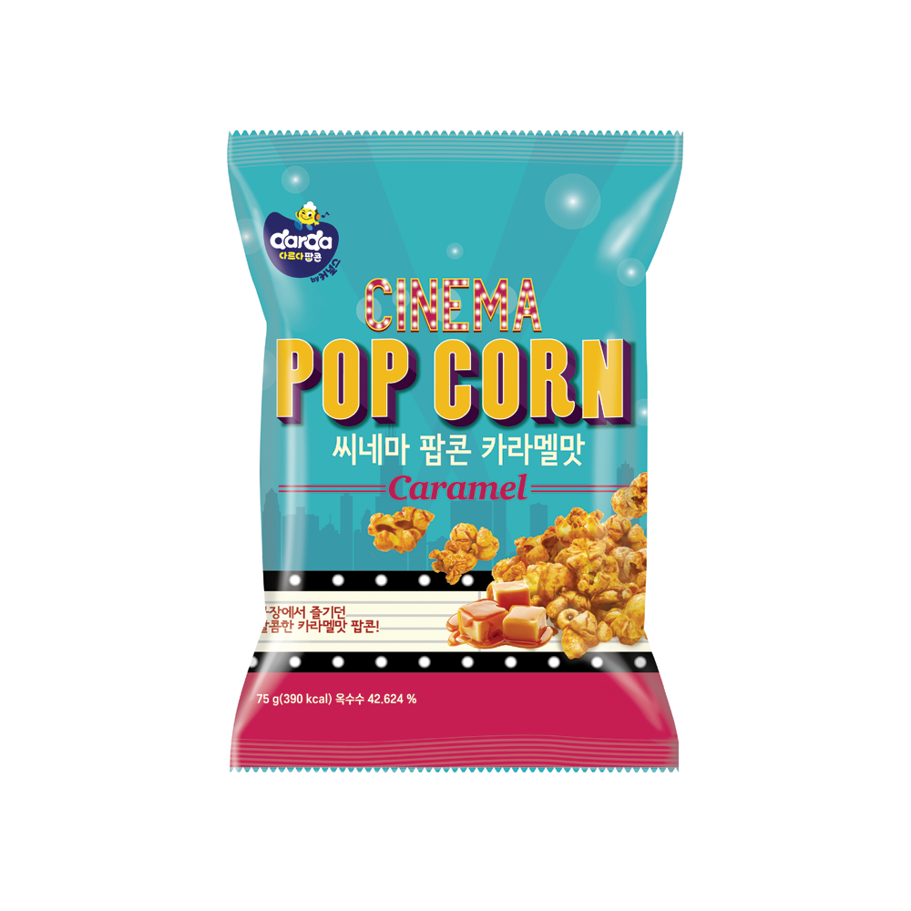 다르다 커널스 씨네마팝콘 카라멜맛, 75g, 8개입, 1개