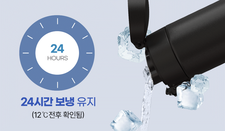 리벤스 데일리 보온보냉 스텐 보틀 텀블러, 화이트, 500ml, 1개