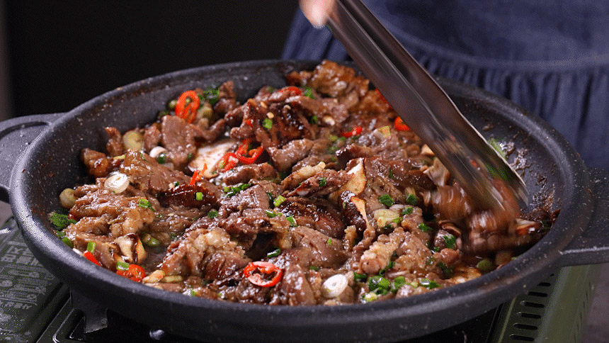대한민국농수산 뼈없는 한돈 양념갈비, 300g, 4팩