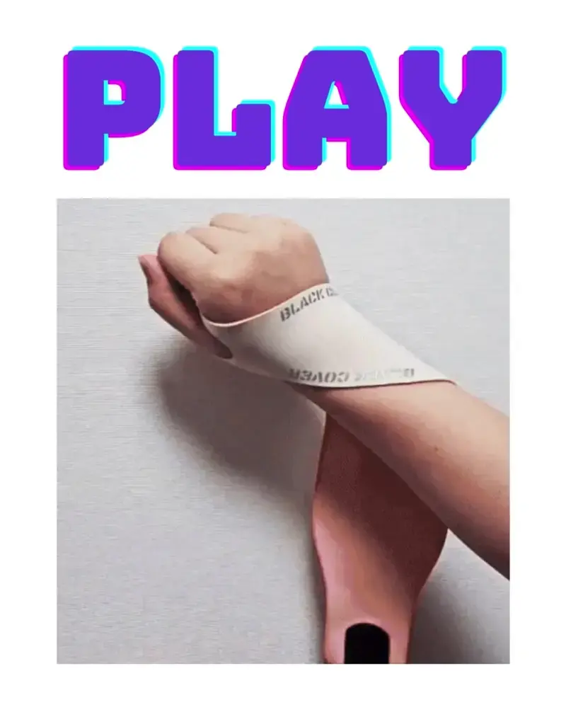 살림대표 블랙커버 손목 보호대, 블랙, 2개 상세 이미지 4