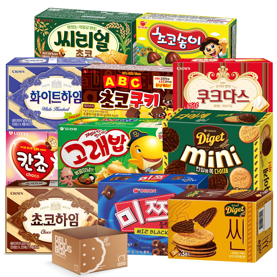 [토스쇼핑] 미니 과자 세트, 11종세트, 1세트